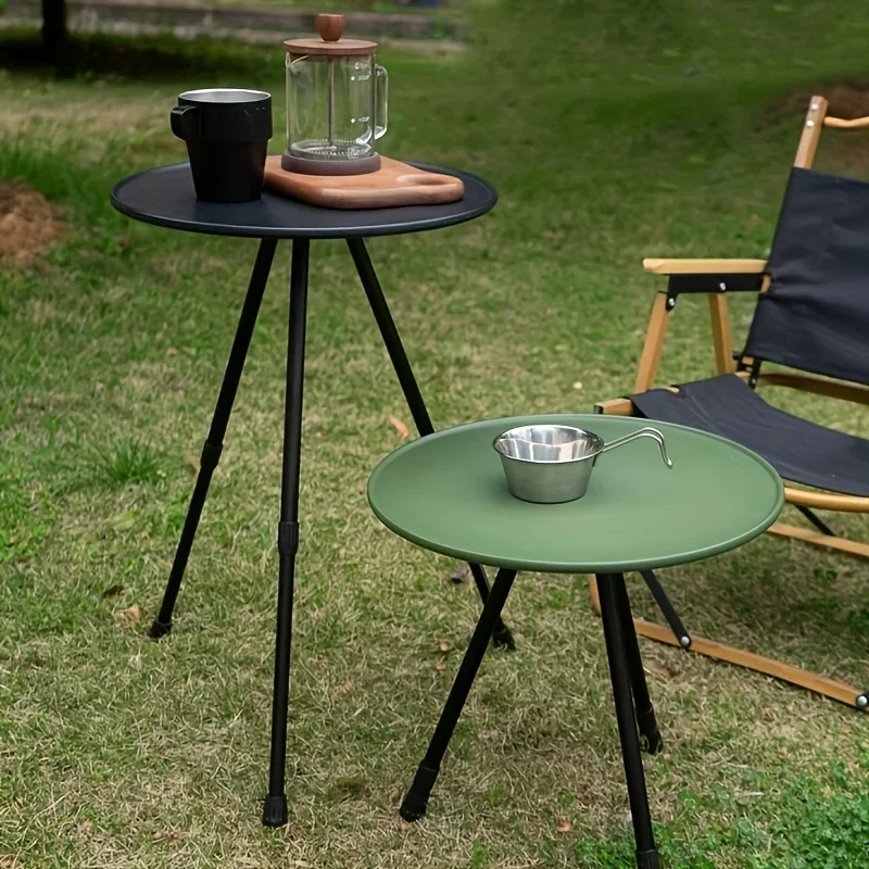 Portable Outdoor Table Aluminum Alloy Folding Telescopic Coffee Side Table Perfect Garden Hiking Picnic Camping Travel Table