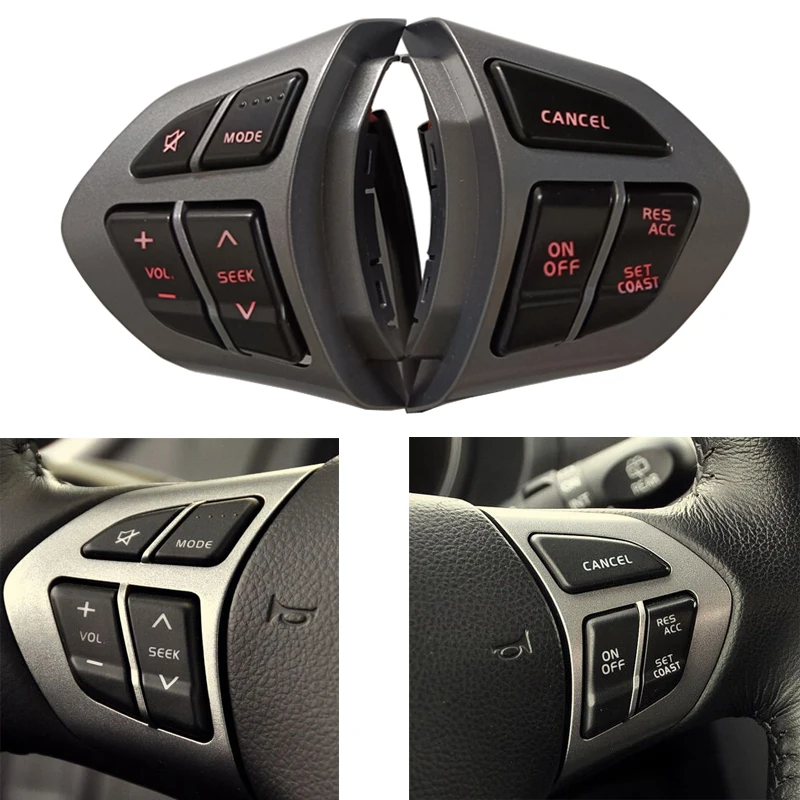 For Suzuki Grand Vitara 2007-2013 Car Steering Wheel Speed Limited Multifunction Button Cruise Volume Bluetooth Control Buttons