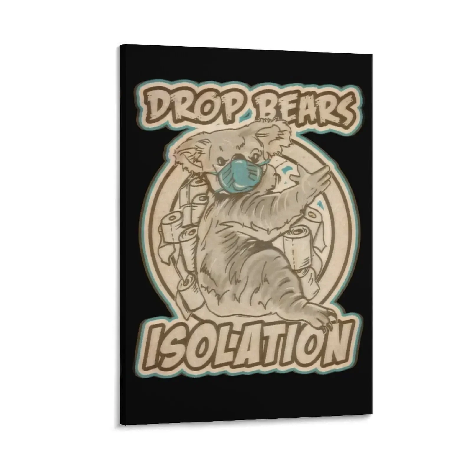 

Aussie Isolation Bears Canvas Painting Decoration for home decorative picture for living room poster