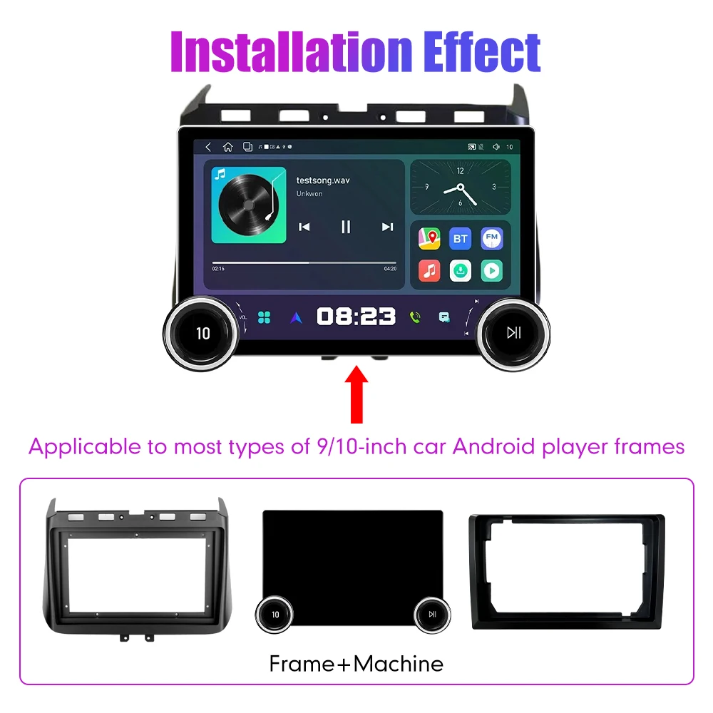 11.8 Inch 2K Double Knobs 2 Din Car Radio For Honda Crosstour2014-2016Car Radio DVD Multimedia Video Player Android Auto Carplay