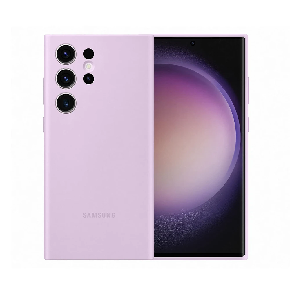 Oryginalne etui do Samsung Galaxy S23 Ultra Wysokiej jakości miękkie silikonowe etui ochronne Silky Touch do etui S23Ultra 5G — zdjęcie produktu 3