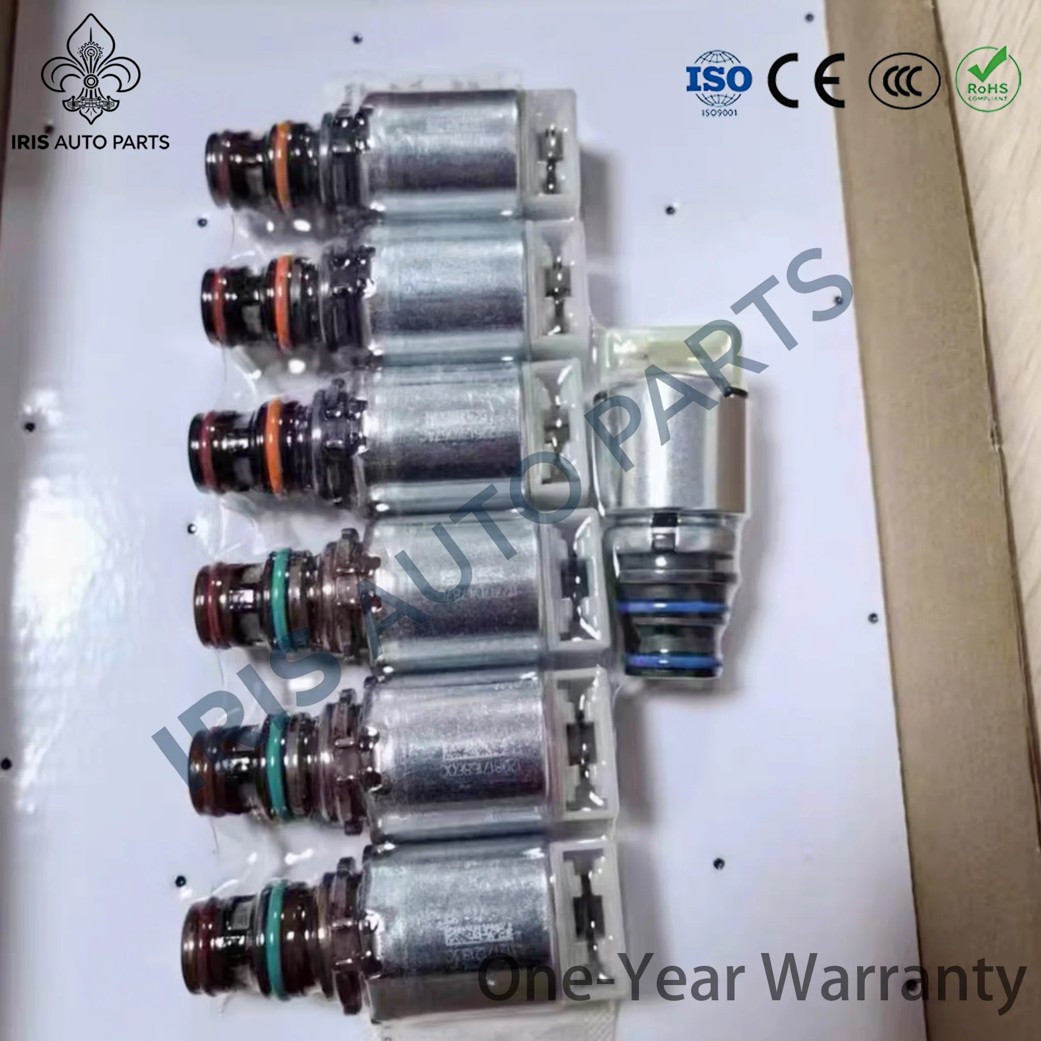 Brand NEW  6F15 6F35 6R80 Transmission Valve Body Solenoid Valve Kit AL39-7G276-AF 7PCS For Ford F-150 RANGER LINCOLN