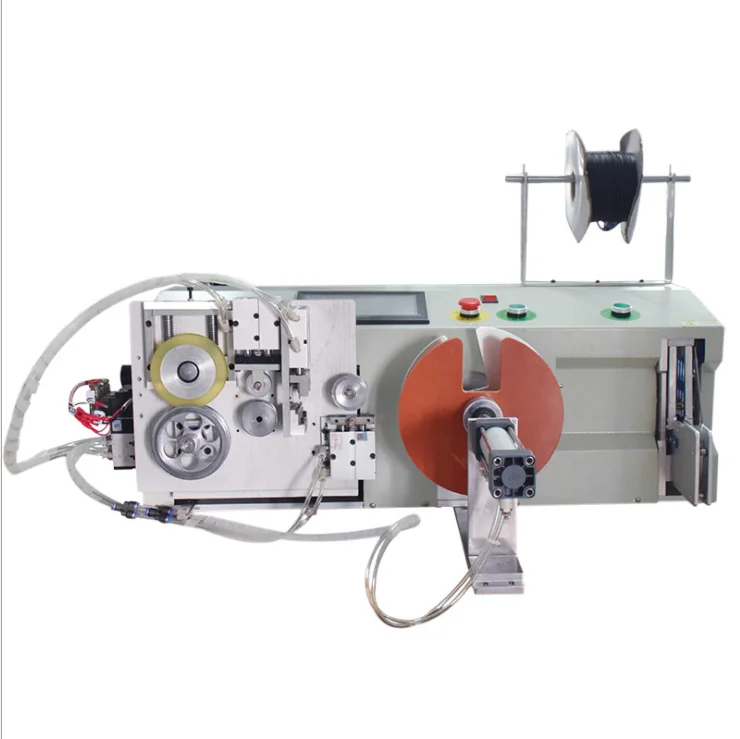 Auto Cable Cutting Winding Twist Tie Tying Machine With Meter Measuring Function Twisting Tie Machine SA-C01
