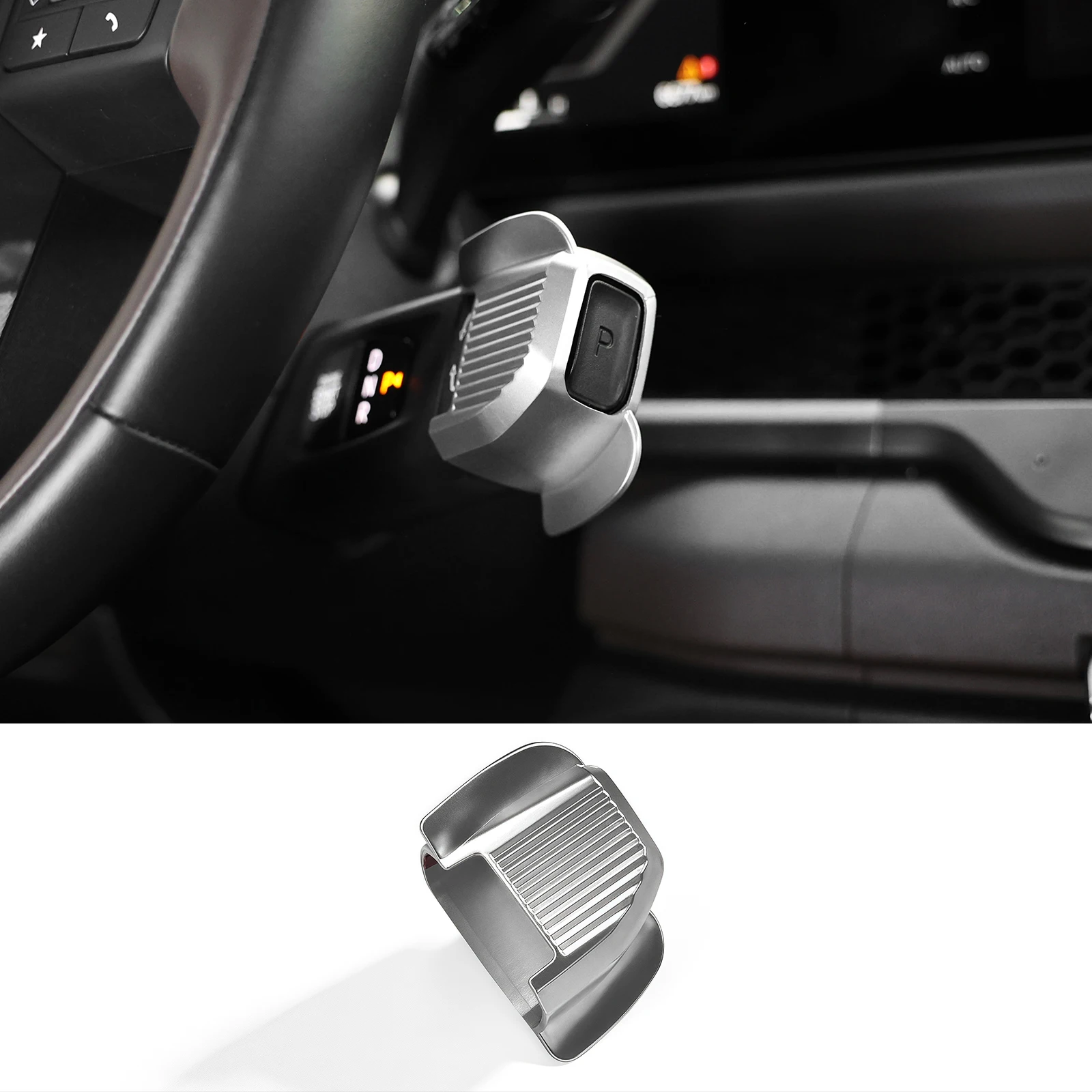 

Car ABS Steering Wheel Gear Shift Knob Assistor Button Trim Cover For Kia EV9 Interior Accessories