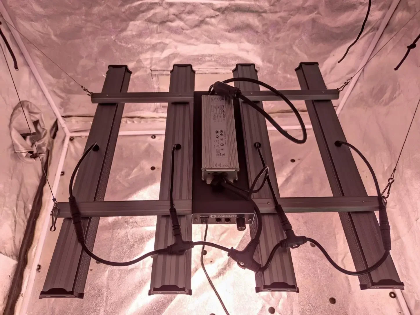 CTlite 240W espectro completo Led crece la barra de luz para plantas de interior invernadero cuerpo de flor blanca luminosa