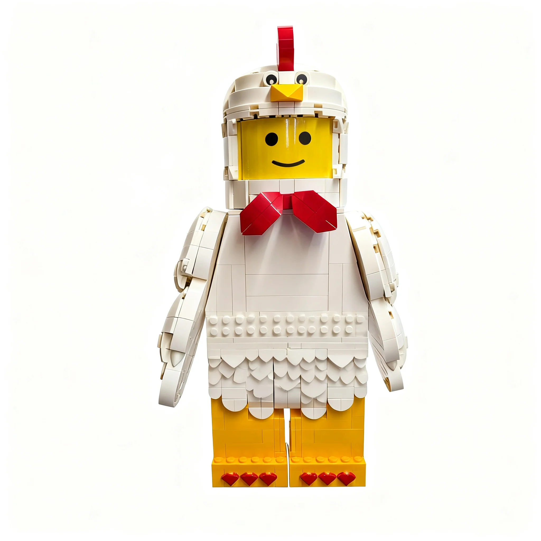 803pcs MOC Chicken Suit Guy Maxifigure Collectible Minifigures Series 9 Minifigures Model Building Blocks Christmas Gift Toys