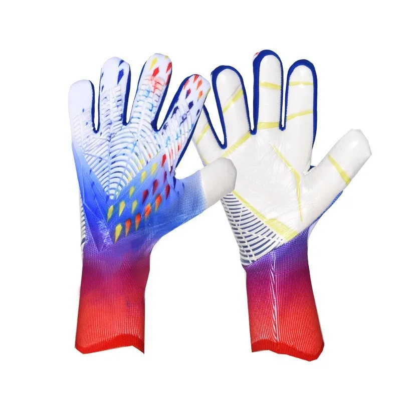 Premium Latex Adult Kids Training Match Durable Goalkeeper Football Goalkeeper Gloves