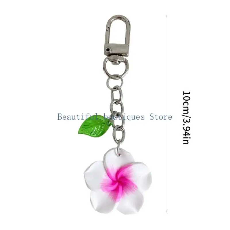 U4LF Cartoon Keychain User Friendly Keyrings Portable Everyday Accessory