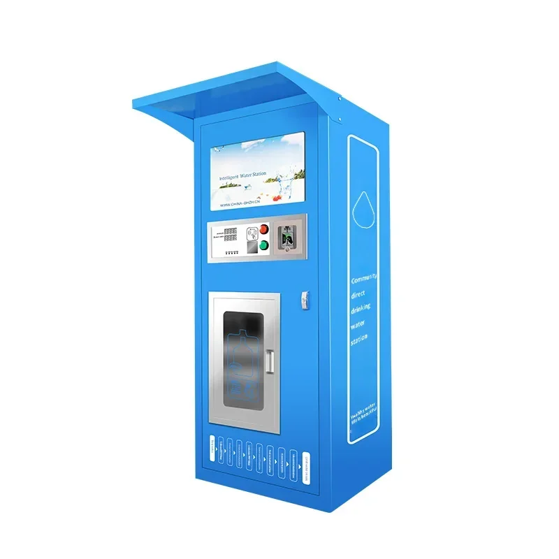 Reverse Osmosis Small Refill  Drinking Purified Bottled Water Vending Machine For Drinking Water 800g