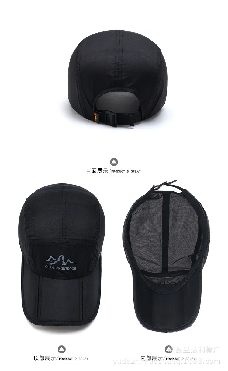 Mens Waterproof Golf Baseball Cap Windproof Breathable UPF50+ Outdoor Caps for Women Sport Adjustable Rain Hat