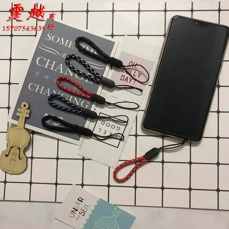 Mobile Phone Lanyard With Clip Wrist Strap Short Mobile Phone Rope Portable Bag Key Chain Anti-Lost For Keychains For Smartphone