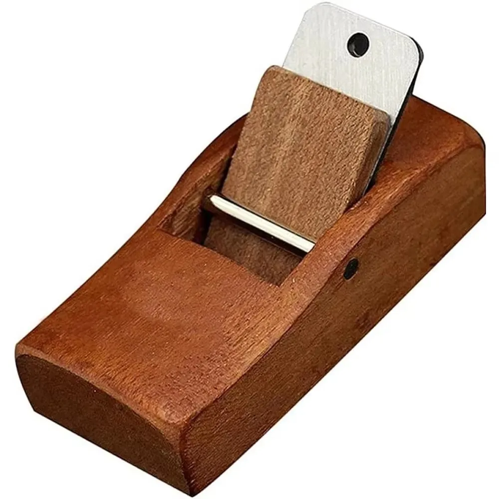 Mini y práctico avión de bloques de madera, herramienta Manual para carpintería, bricolaje, carpintero, cepilladora Manual, rebanador de madera para proyectos de artesanía en madera