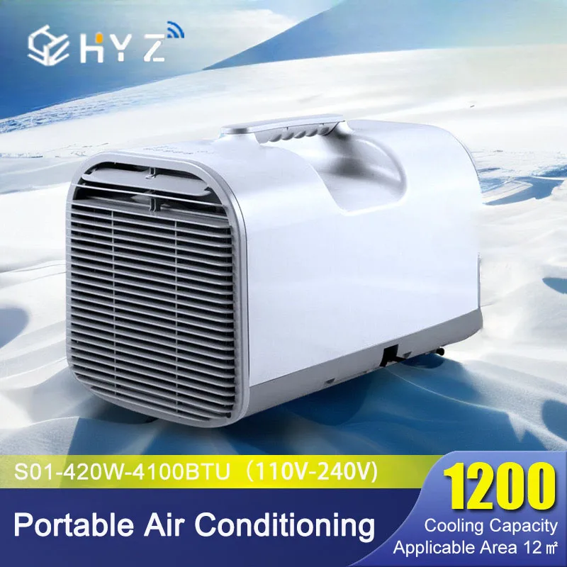 110V-220V Portable Air Conditioning Compressor Outdoor Camping Air Conditioner Home Appliances Dehumidifier Refrigeration Machin