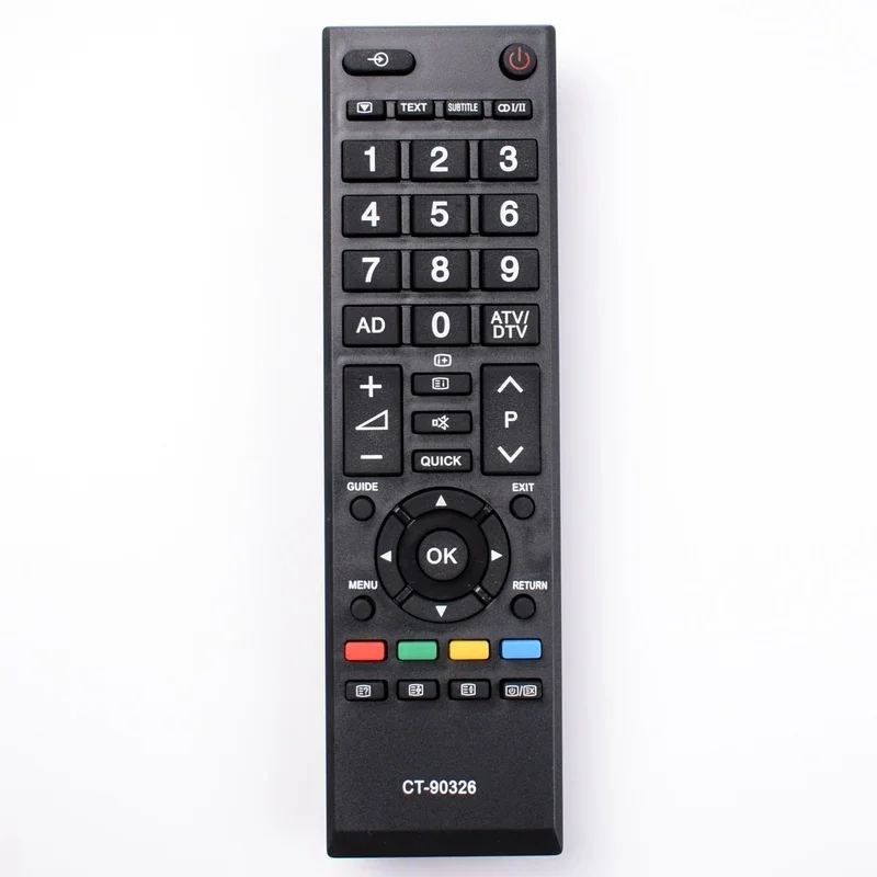 Telecomando ALLIMITY CT-90126 Per TV Toshiba – Sostituisce Modelli 26WL36, 32WL46, 37WL56, 40XF355D, 42XV563D E Compatibili
