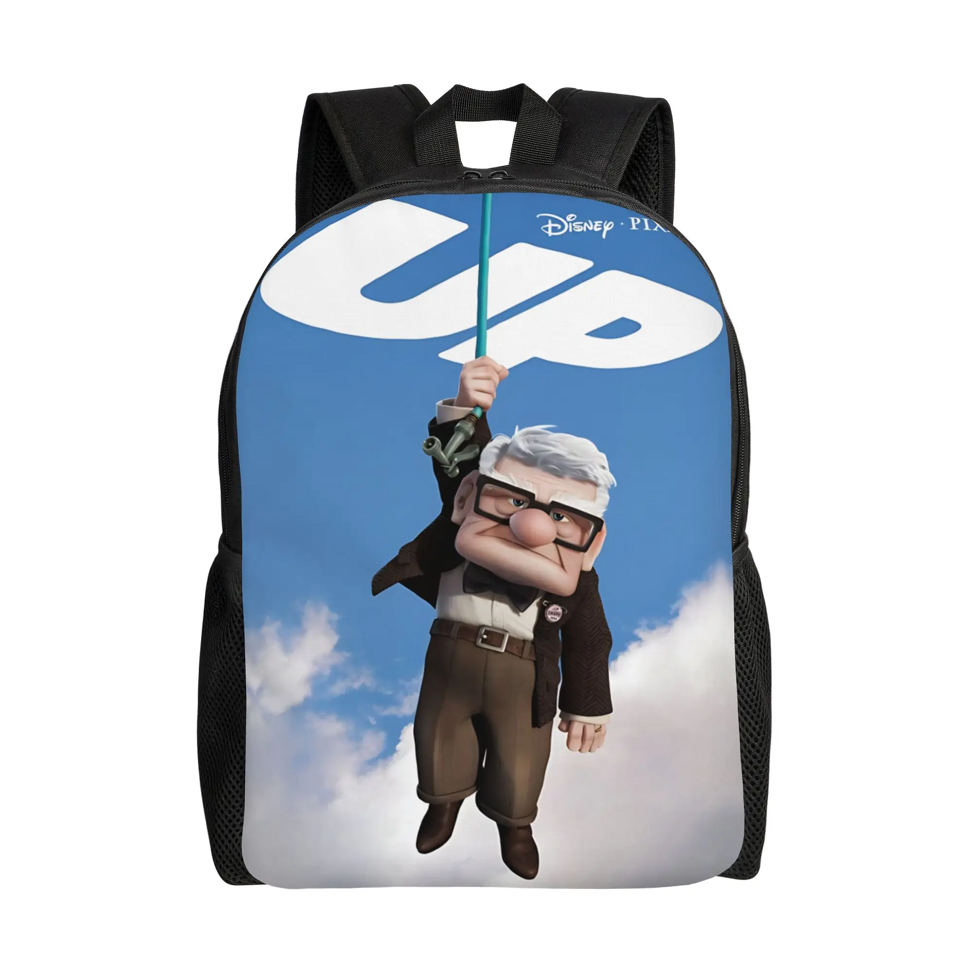 

Рюкзак с забавным принтом из фильма «Вверх», стильный, для офиса и работы, в ретро-стиле, моющийся, 1 шт.