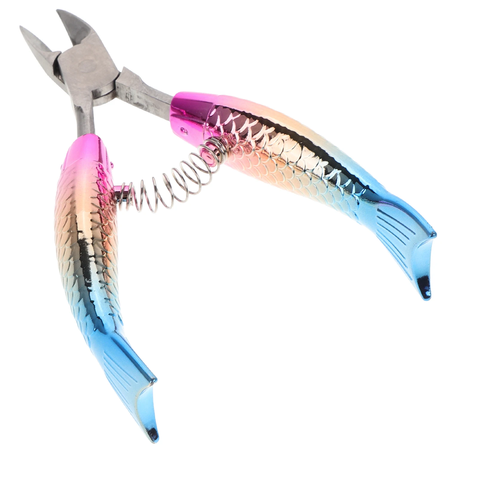 

Stainless Steel Fish Tail Clippers Cuticle Remover Tool Beak Toe Nail Trimmer Manicure Set Multifunctional Pet