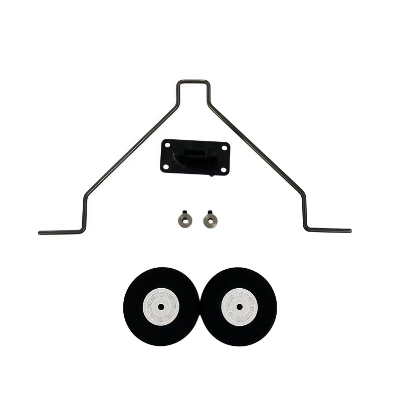 スポンジホイールブラケットやランディングギア取り付け部品を含む固定翼航空機モデルのアクセサリ