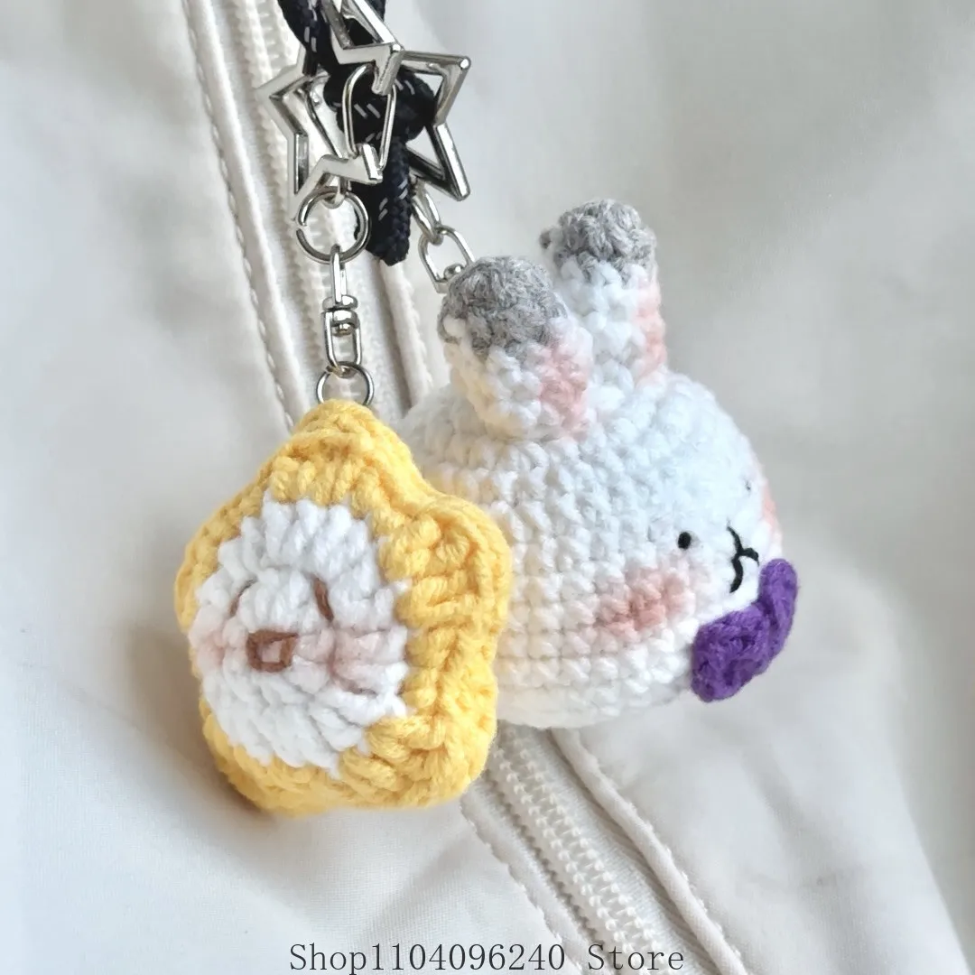 

Love and Deepspace Rafayel Zayne Xavier Sylus Caleb Anime Cosplay Idol Plushies Crochet Schoolbag Key Chain Pendant Keychains