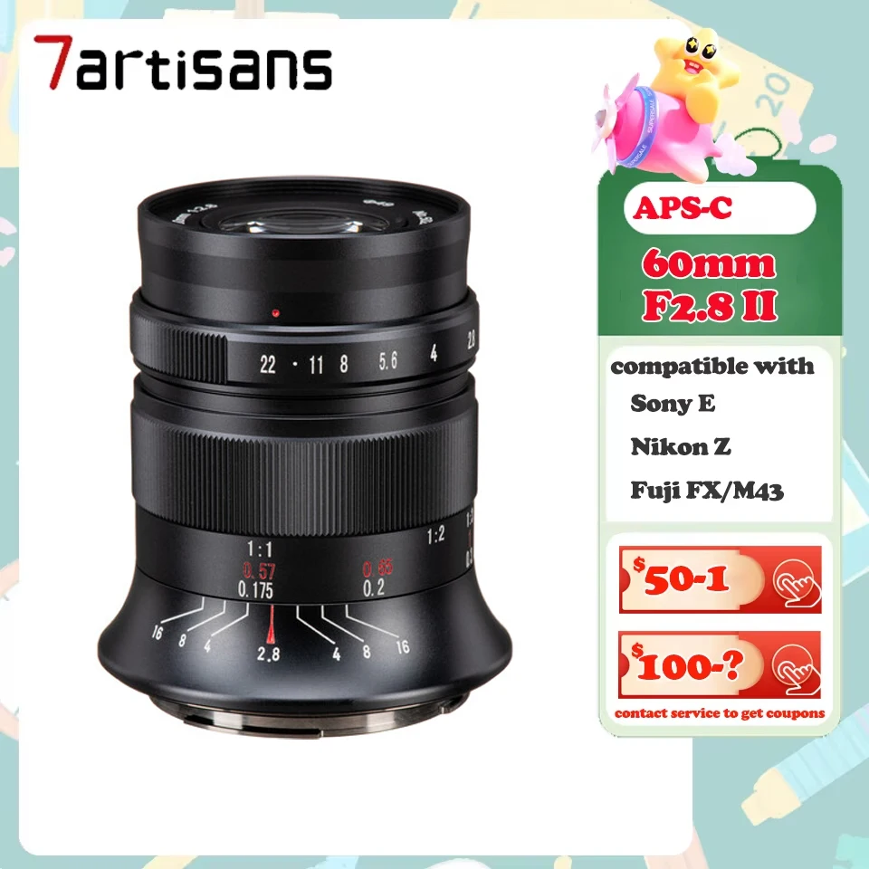 7Artisans 60Mm F2.8… - image