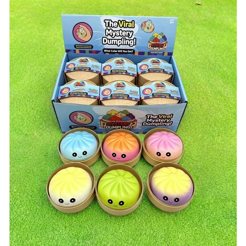 buns pinch music decompression toy simulation food play slow rebound vent artifact small steamer blind box portable office toy