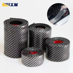 Car Stickers Door Edge Protector Universal Car Door Sill Sticker Carbon Fiber Anti Scratch Transparent Film Protection Auto Film