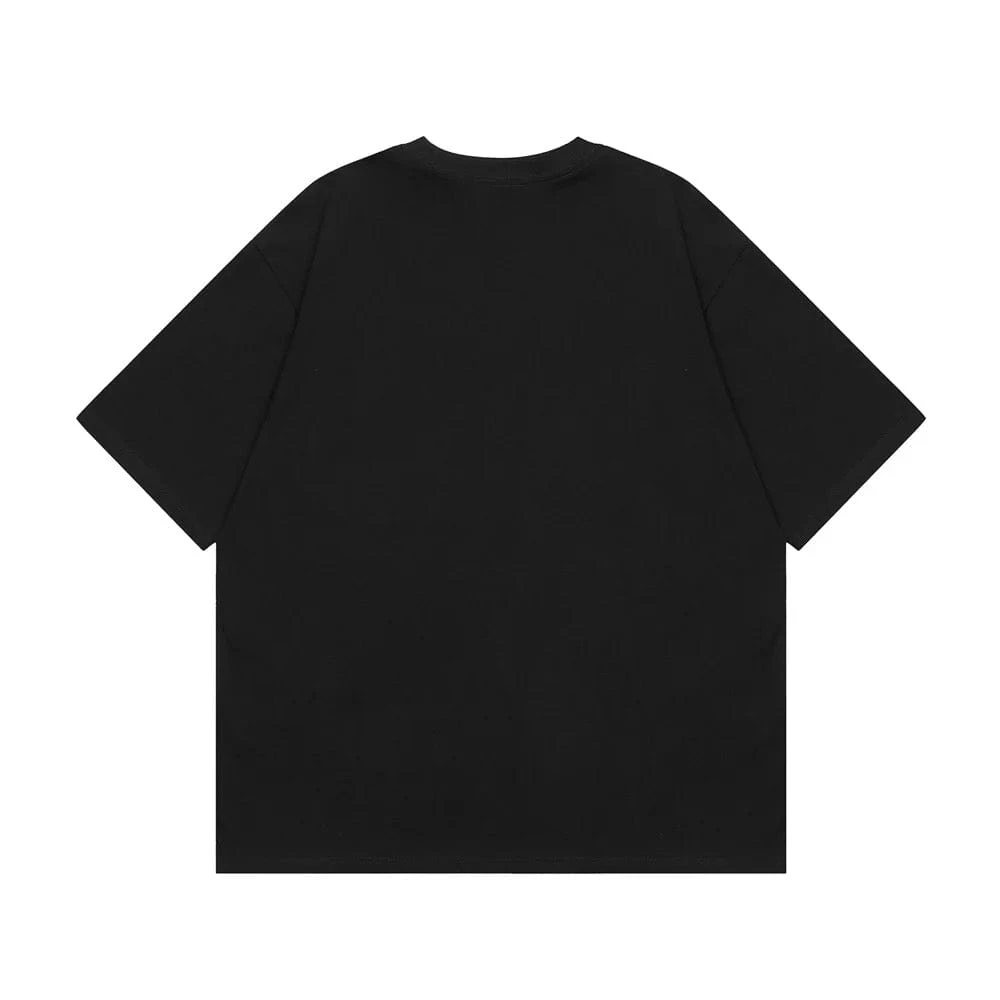 Y2K Clothes Harajuku Casual Gothic Tops Pure Cotton T Shirt Hip Hop Vintage Lips Oversized Graphic Print Women Top Tee 2000s
