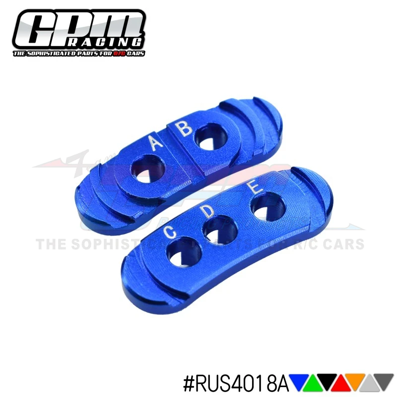 

GPM Aluminum Fixed Gear Adapter For TRAXXAS 1/10 Rustler 4X4 Vxl