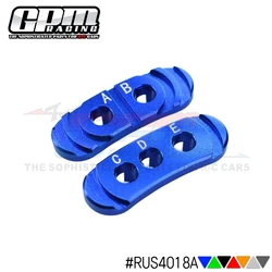 GPM Aluminum Fixed Gear Adapter For TRAXXAS 1/10 Rustler 4X4 Vxl