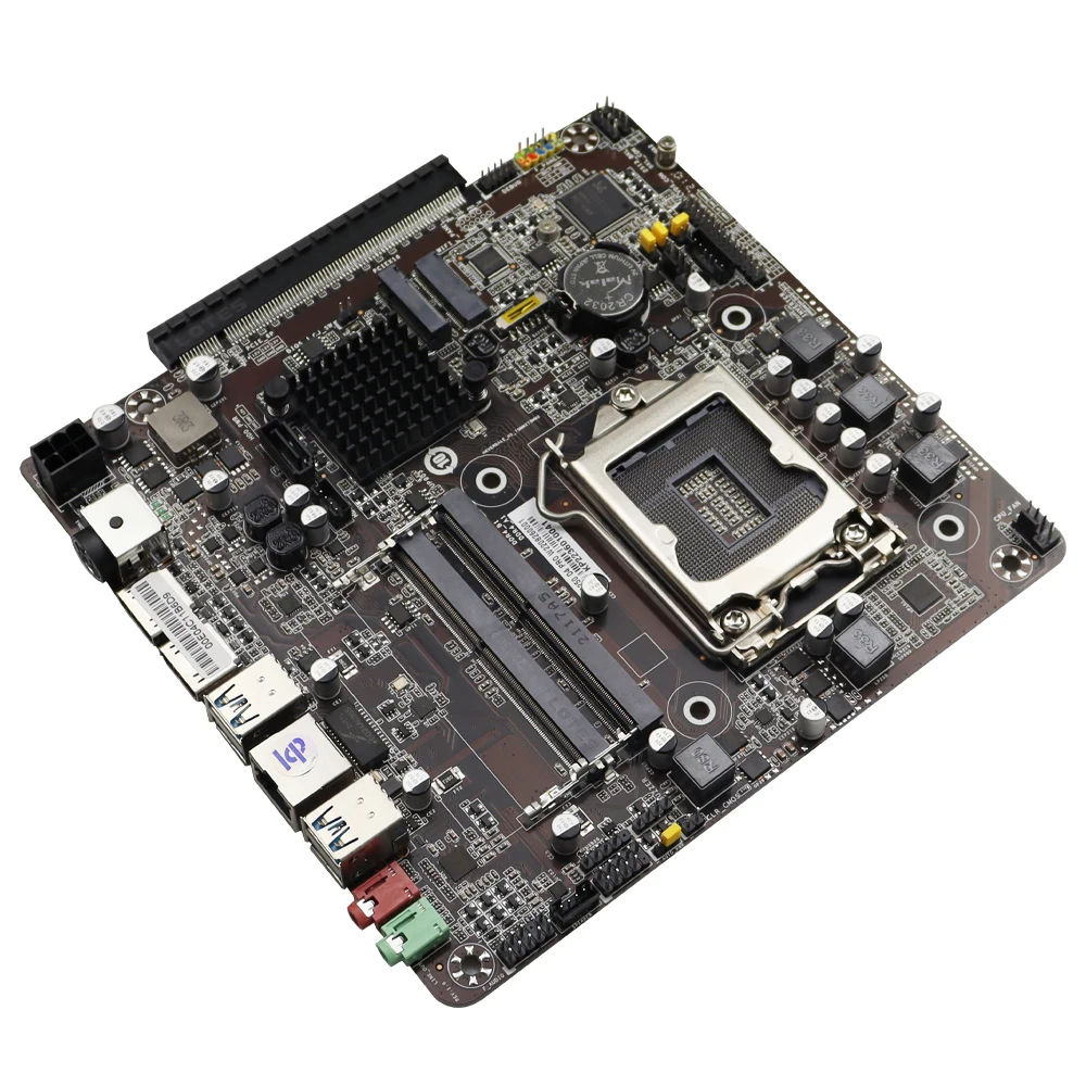 Zillion B250 PRO Mini ITX Motherboard LGA 1151 Dual Channel DDR4 Support Core i3/i5/i7 CPU Discrete Graphics Card Slot Brand New