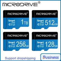 Micro TF SD Card High Speed Memory Card 128GB 256GB 512GB 1TB Cartao De Memoria Flash Memory TF Card C10 For XiaoMi Sandisk