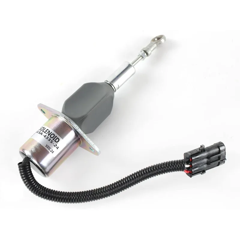 

3930234 SA-4335-24 6734-81-9140 For Cummins 8.3L Engine 6CT Komatsu PC350-7 PC300-7 PC360-7 Fuel Shutoff Stop Solenoid Valve