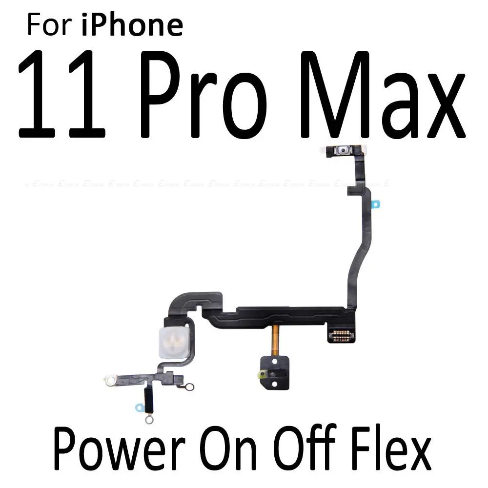 Volume Button ON OFF Key Mute Switch Power Silent Flex Cable For iPhone 13 12 mini 12 11 Pro Max Repair Parts