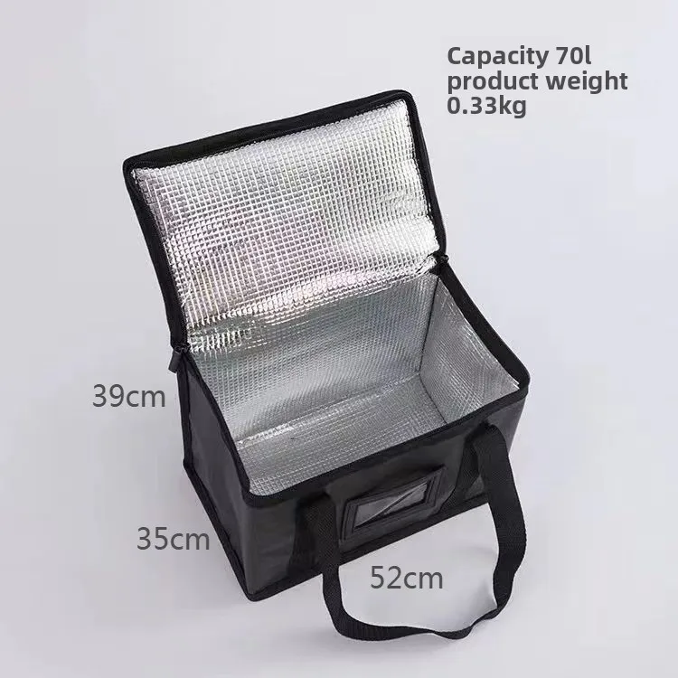 

folding portable thermal insulation bag large capacity thermal insulation bag waterproof thermal insulation bag large capacity