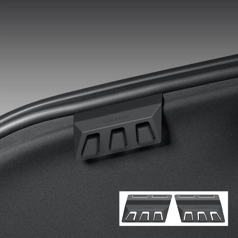TEKSY 2 Stück Kofferraumhaken für Tesla Model YL Y Juniper Zubehör Versteckter Hinterer Kofferraum-Gepäckhaken Einkaufstaschenhaken Innenausstattung – Detail 3