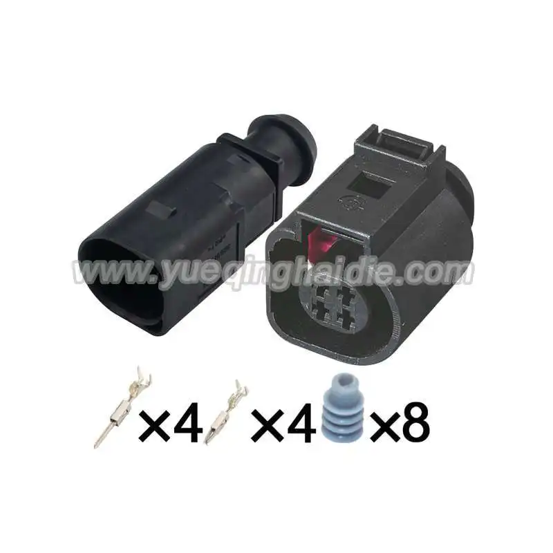 

4 Pin 4B0973712/4B0973812 Coolant Temperature Automotic Electrical Plug Connector Sensor Cable Socket Wiring Harness Connector