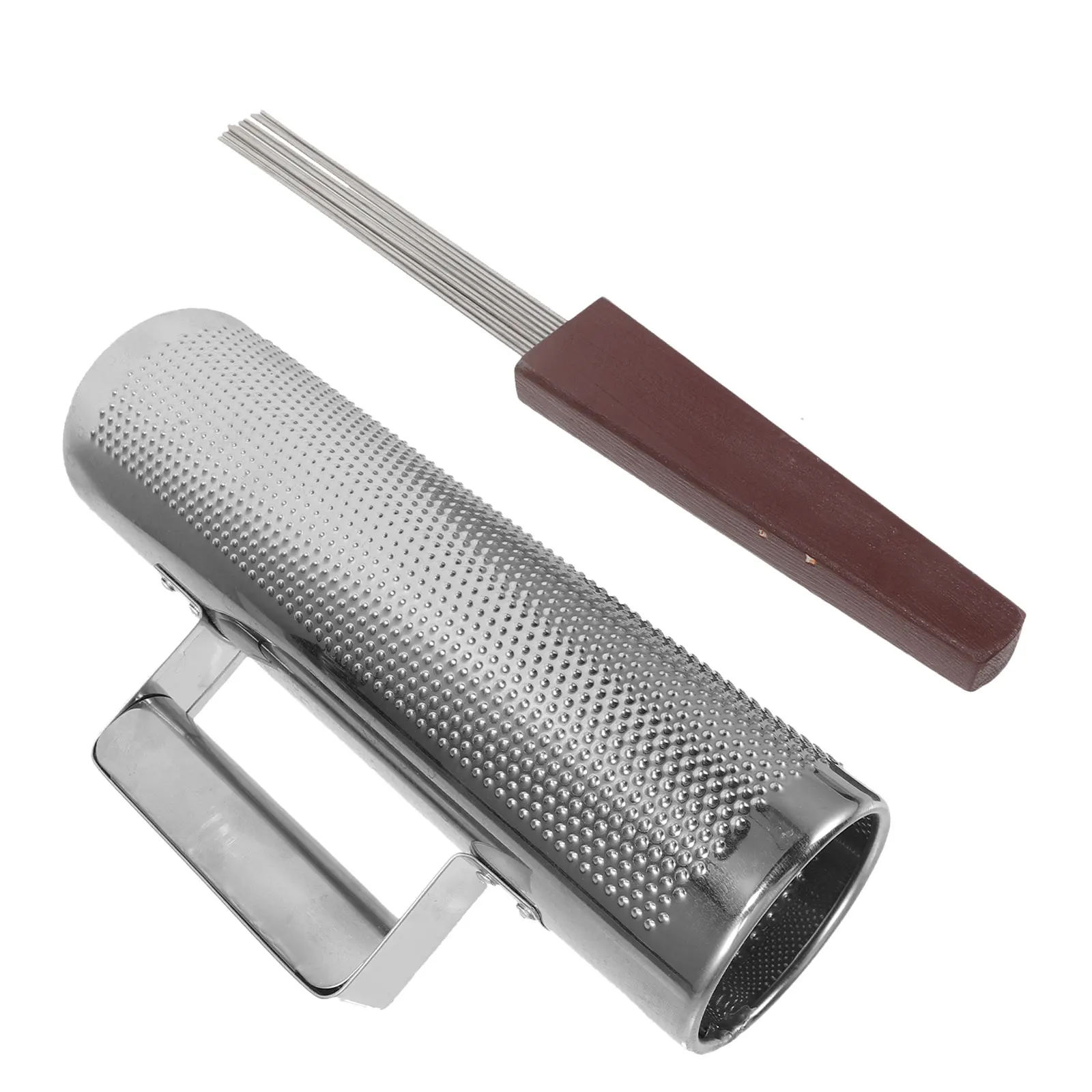 

Shaving Instrument Musical Equipment Kids Toy Tool Metal Guiro Wood Percussion Instruments Children Toddler