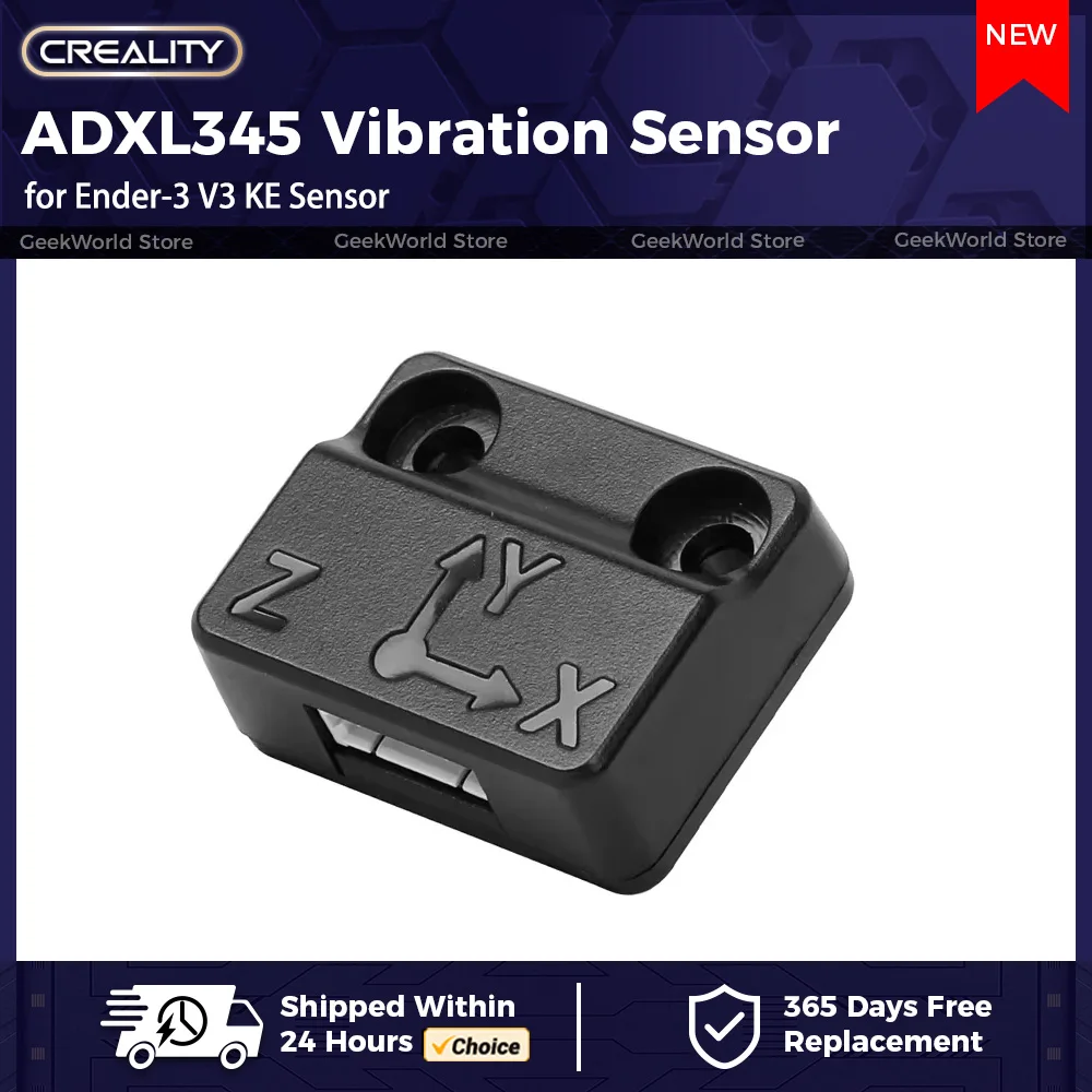 Creality – capteur de Compensation de vibrations ADXL345, contrôle de détection précis, réduction du sonnerie pour mise à niveau d'imprimante 3D Ender-3 V3 KE