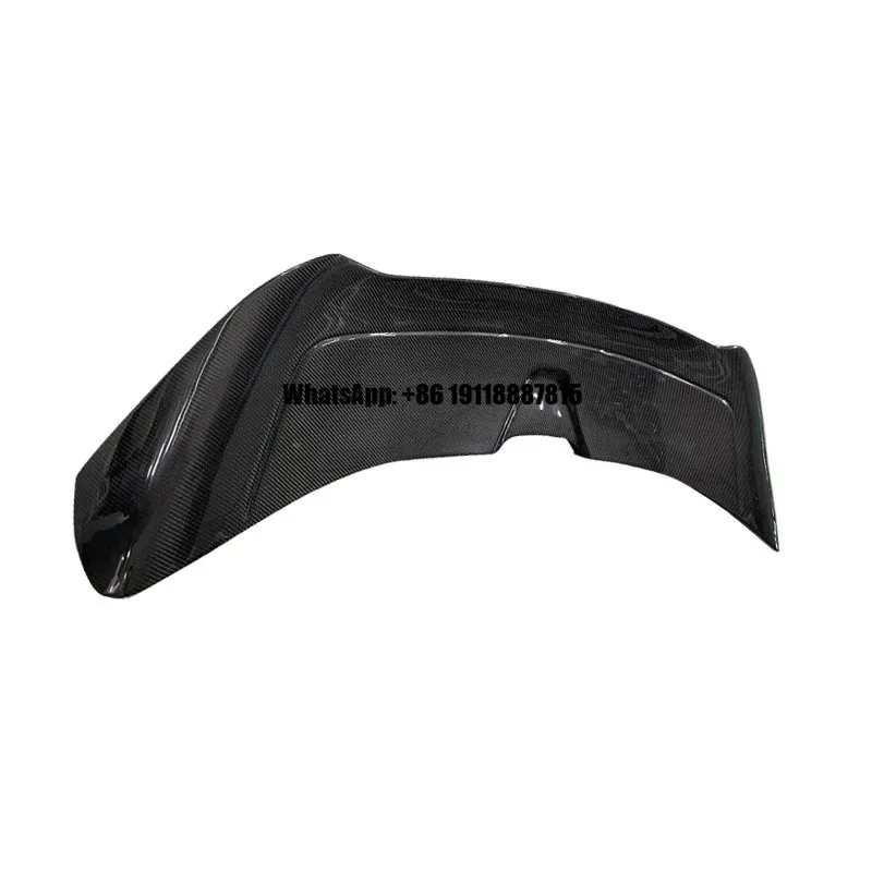 

Auto Body Kit Carbon Fiber Rear Diffuser Upgrade V Style Single Deck Tail Spoiler Replacement for McLaren 720S 3K/6K/12K Weave