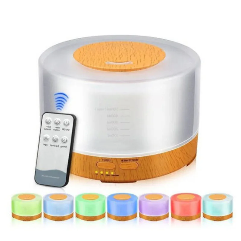 

New 6 Essential Oils! 500ML WiFi Controlled Aroma Diffuser 7 Color LED Humidifier for Large Rooms | Ultrasonic Quiet Operation