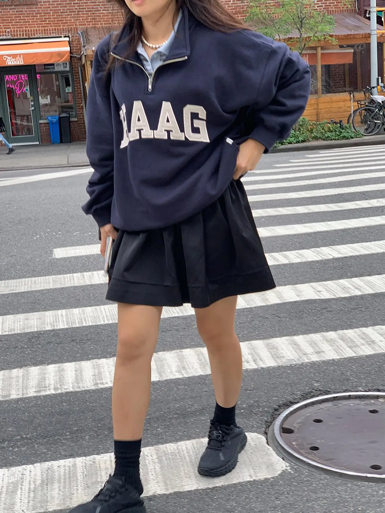 

Новая повседневная юбка Haag из полиэфирного волокна (100%), приталенная, плиссированная, для офиса, тонкая