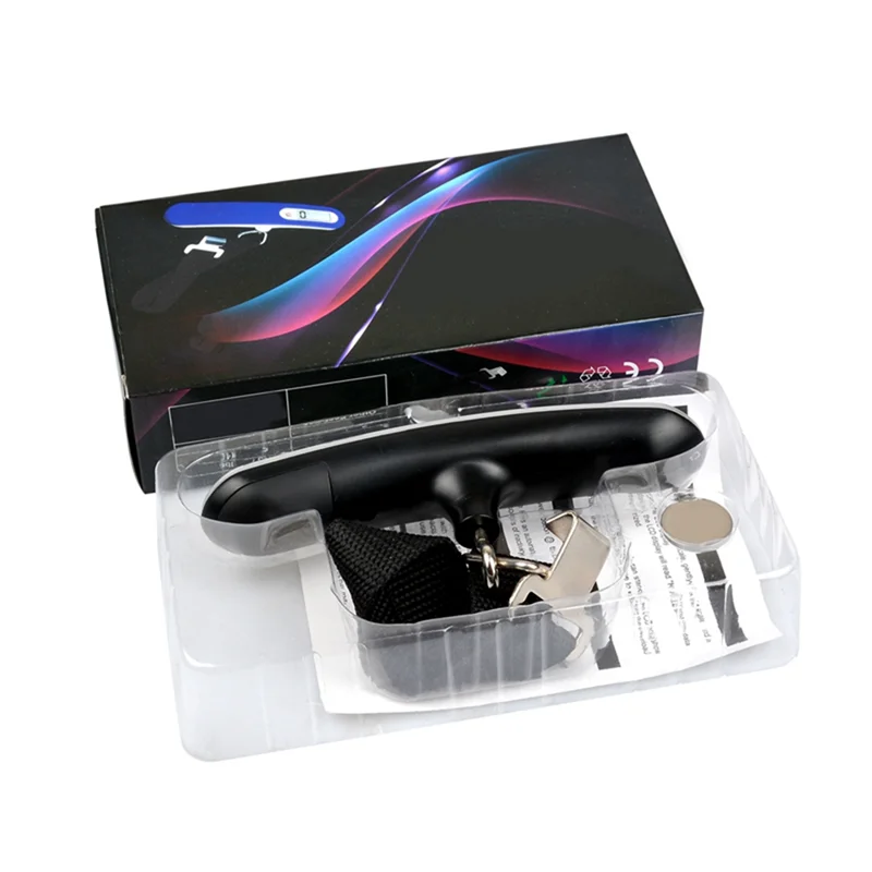 Cyfrowa waga do bagażu 50 kg, precyzyjna, przenośna, elektroniczna waga do ważenia, ręczna waga do walizek, waga wisząca - A42I