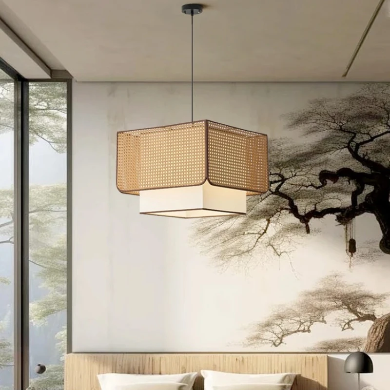 

MZISOSOD for Wabi Sabi Style Japanese Retro Pendant Light for Restaurant Tea Table Dining Room Decor Lamp for Home Kitchen