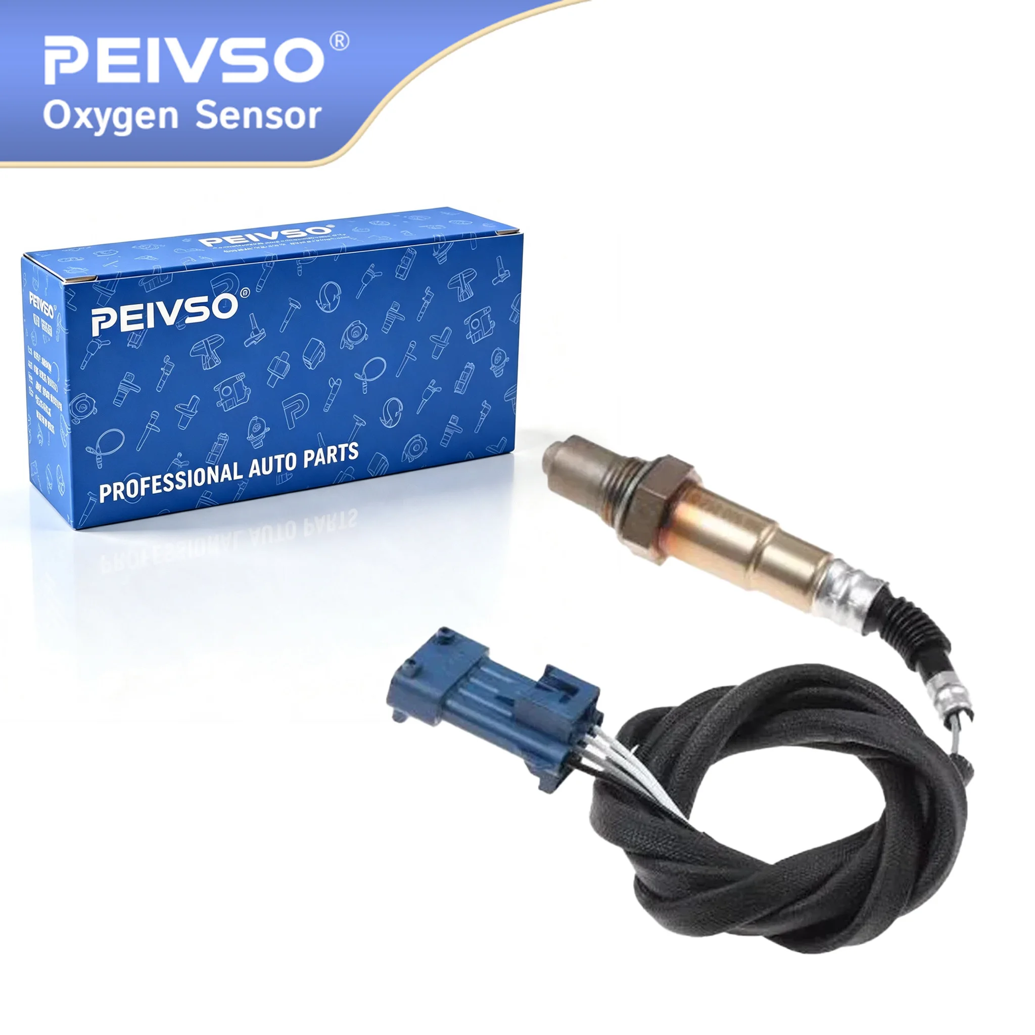 0258006186 9636876680 Brand New High Quality Downstream Lambda Oxygen O2 Sensor for Peugeot 206 307 607 1628HV 1628CX