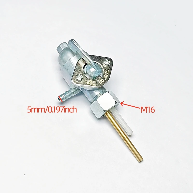 Motorcycle Fuel Tap Petcock Fuel Switch Valve for Ya Ma Ha YB100 YL2G DT125 DT175 RS100 RX100 MX175 HT1