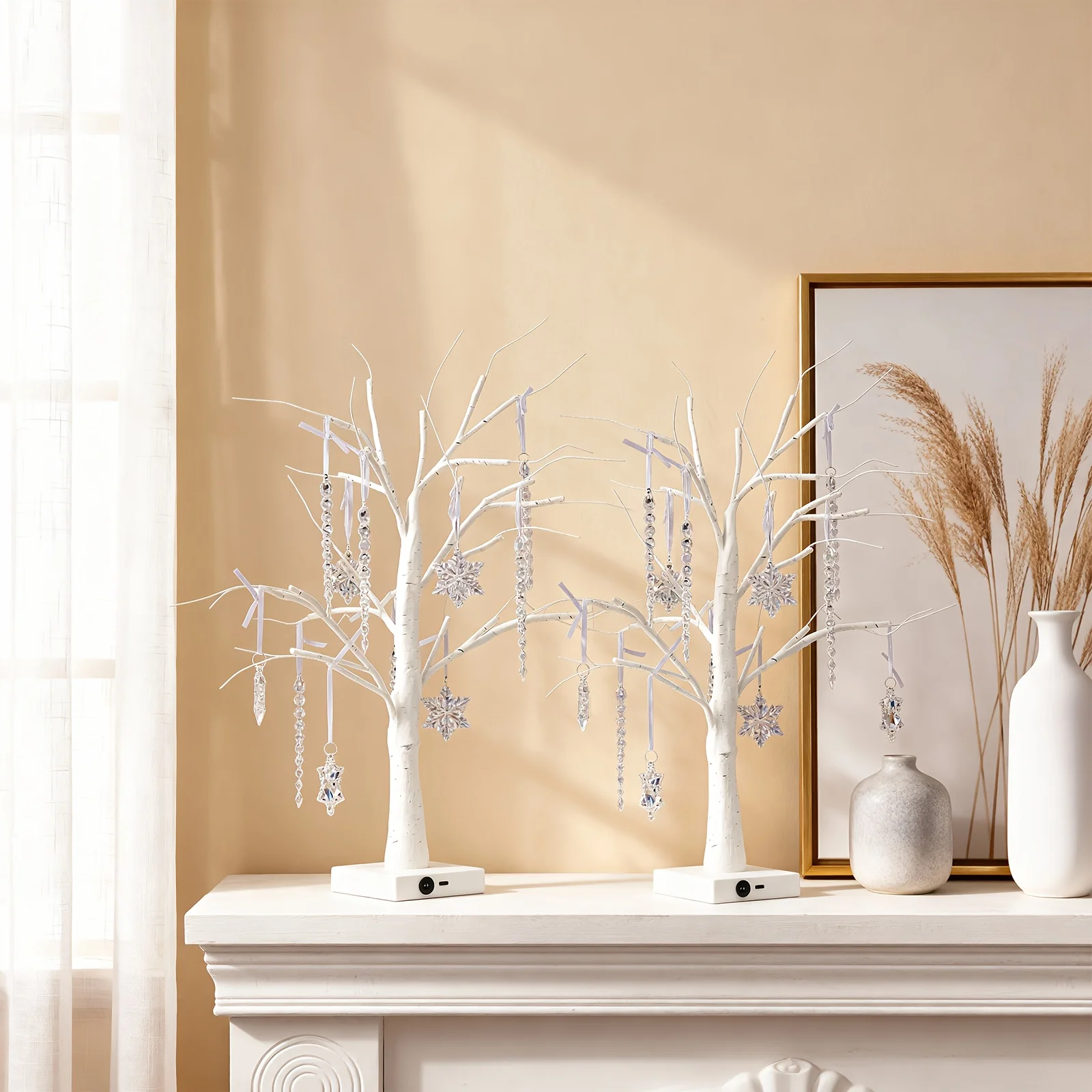 Sepasang Lampu Natal Bentuk Ke - Home Decor Tree ulasan dan harga