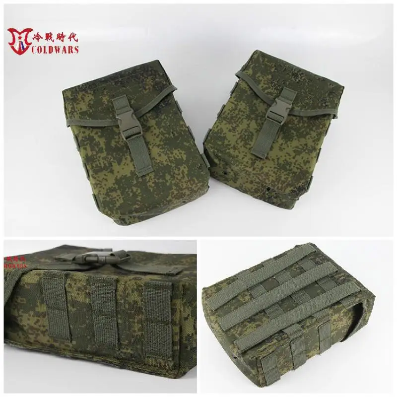 Multifunctional MOLLE PKM Magazine pouch EMR/ATFG Ruin Camouflage for Russian 6SH117 Tactical Vest Accessories