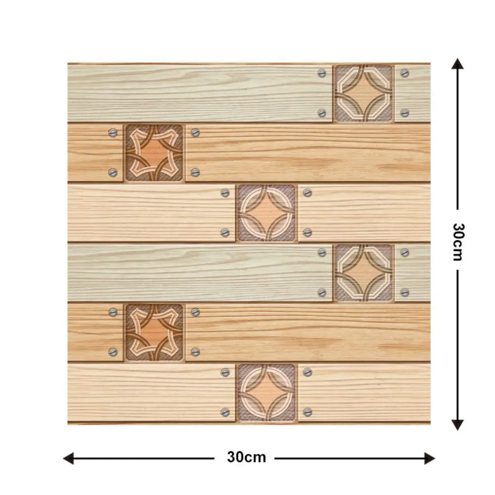 Waterproof Stereoscopic Self-adhesive Brick Design DIY For Wall Decoration Wall Decal Background Wallpaper 3D Wallpaper