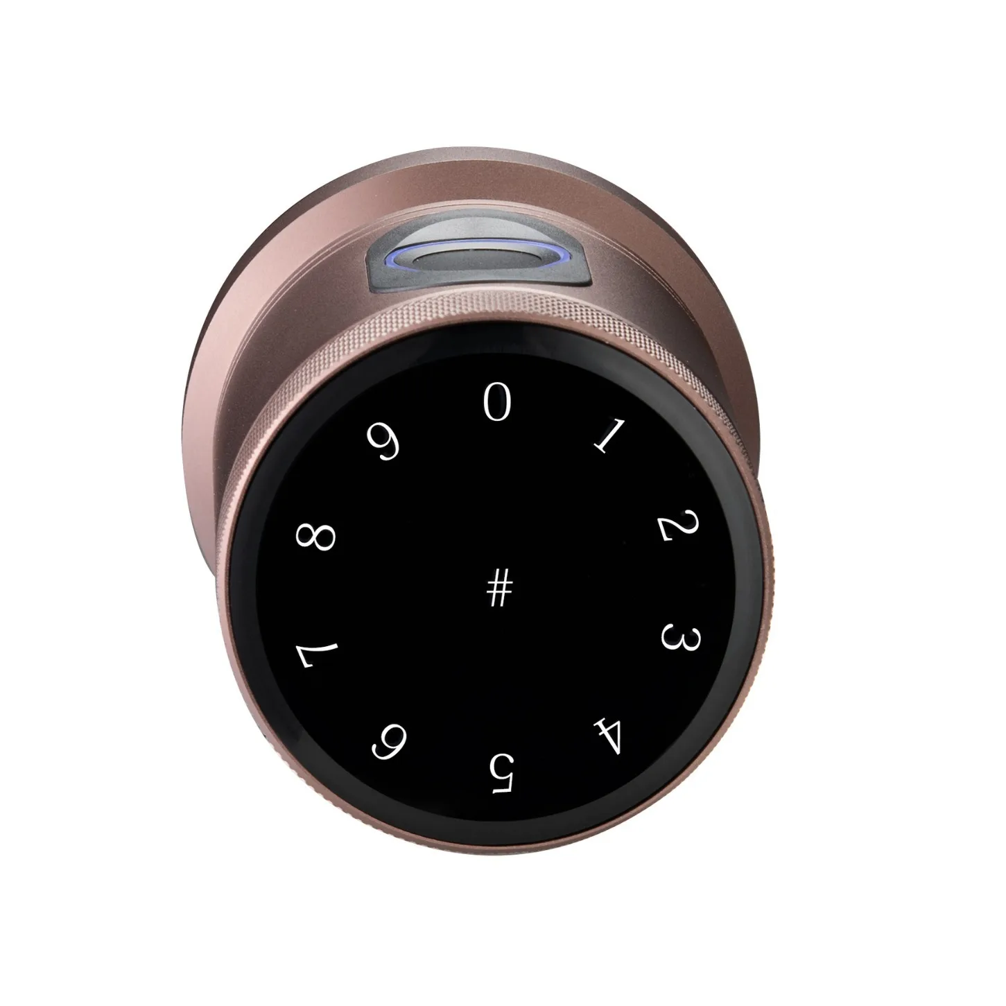 Smart fingerprint lock Bedroom Office Room Wooden door Replaceable spherical electronic combination lock Graffiti WIFI