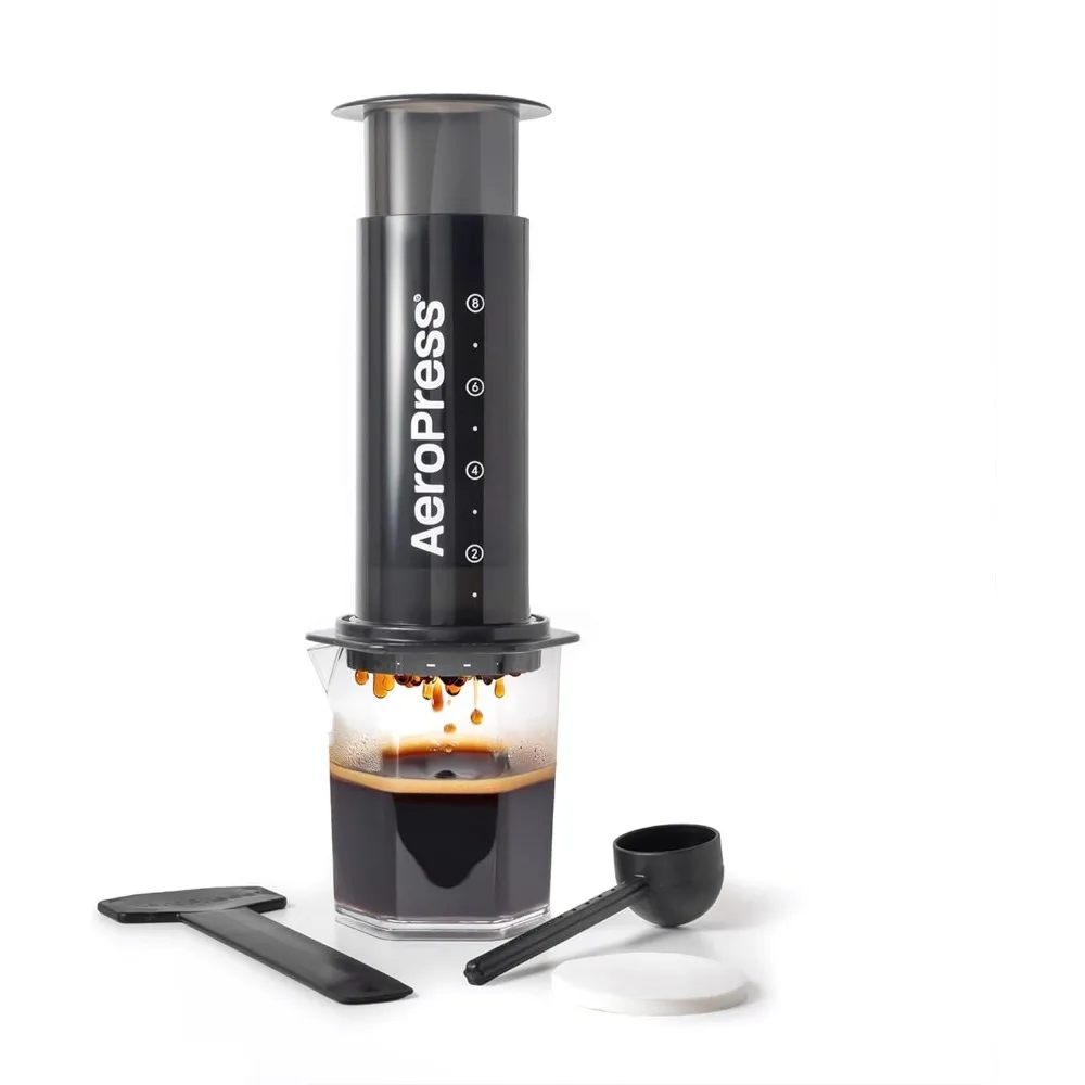 

AeroPress XL Coffee Maker: Versatile French Press, Pourover, and Espresso Brewing System for Rich and Smooth Coffee