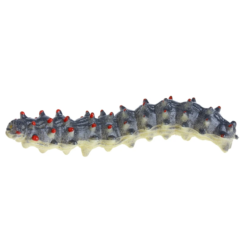 12 x Worm Realistic Fake Insect Educational Trick Toy Plastic